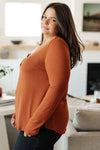 Feeling Better Scoop Neck Top - Maple Row Boutique 