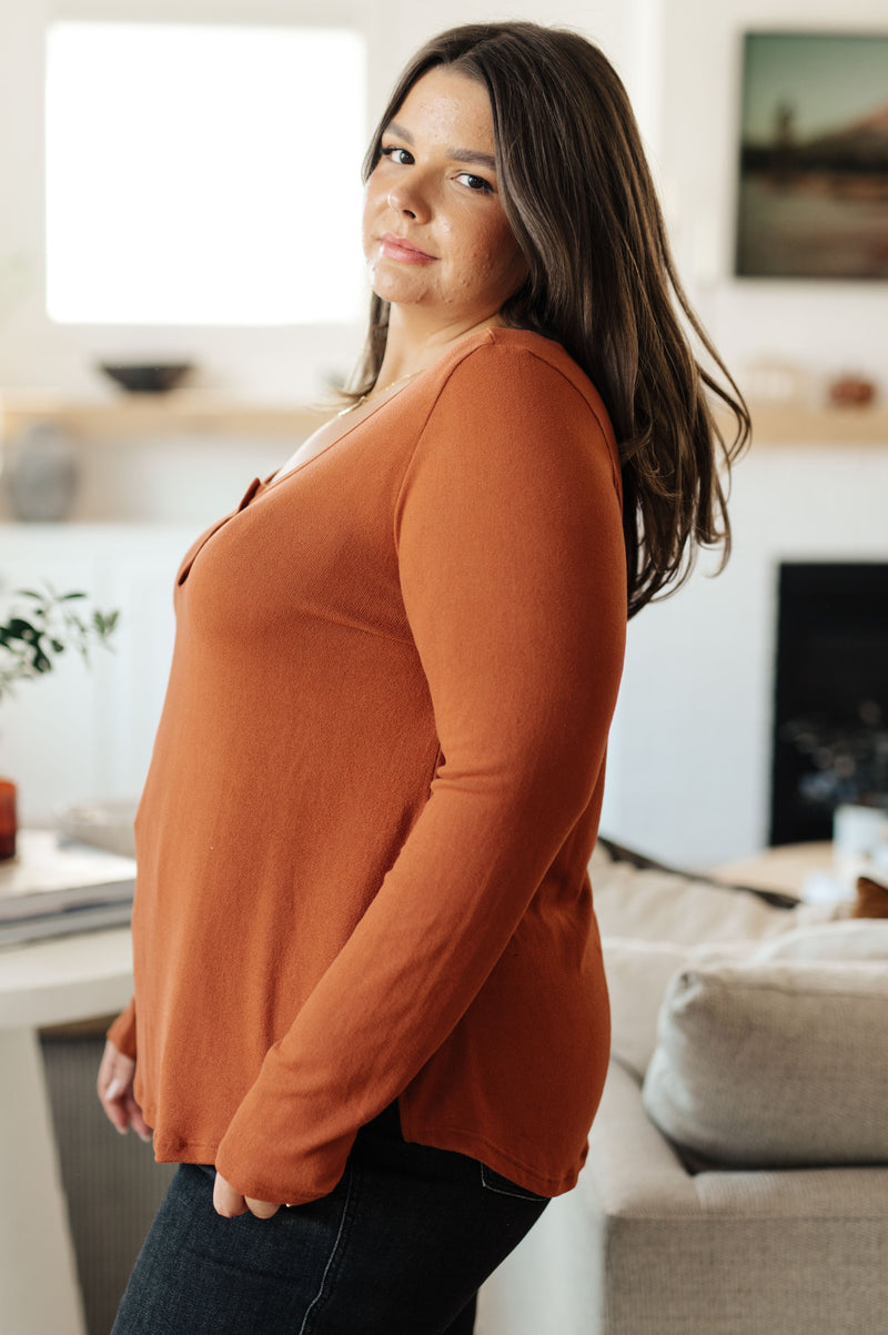 Feeling Better Scoop Neck Top - Maple Row Boutique 