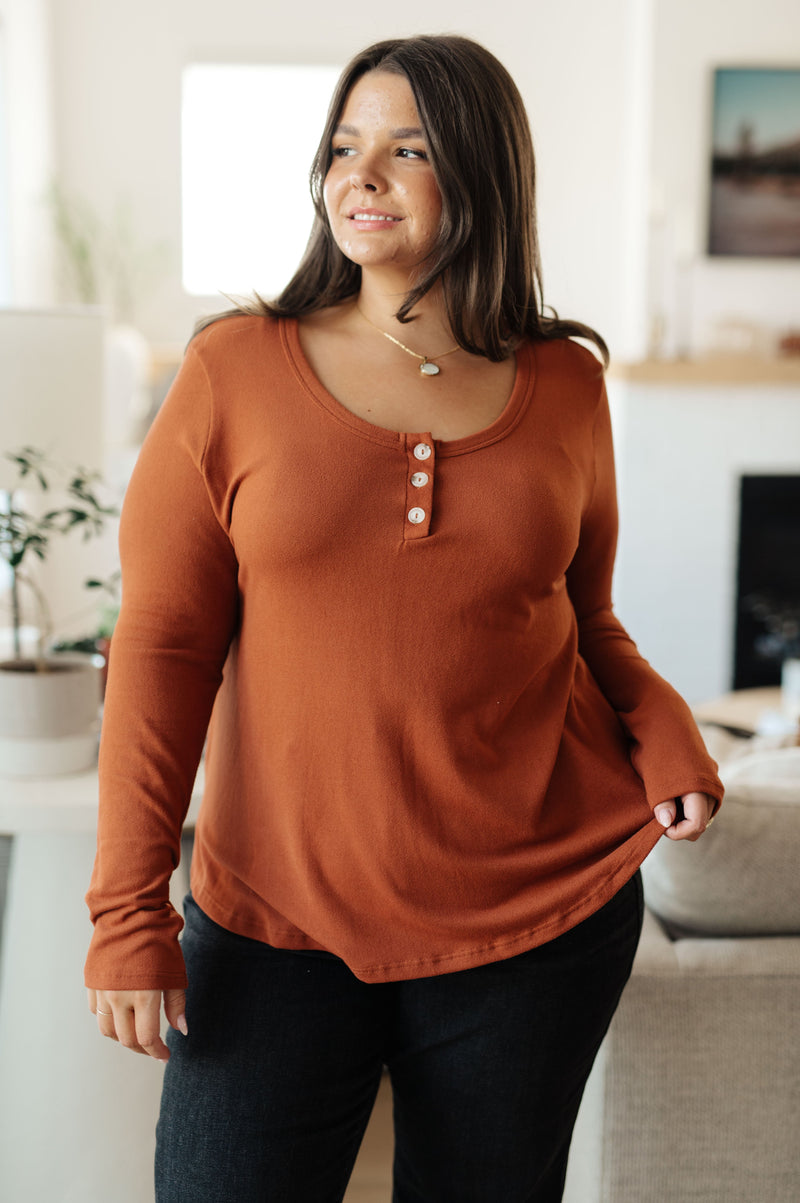 Feeling Better Scoop Neck Top - Maple Row Boutique 