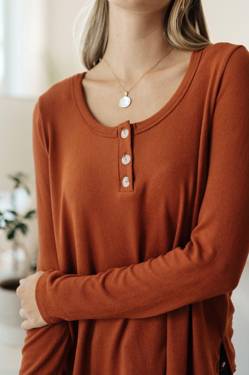 Feeling Better Scoop Neck Top - Maple Row Boutique 