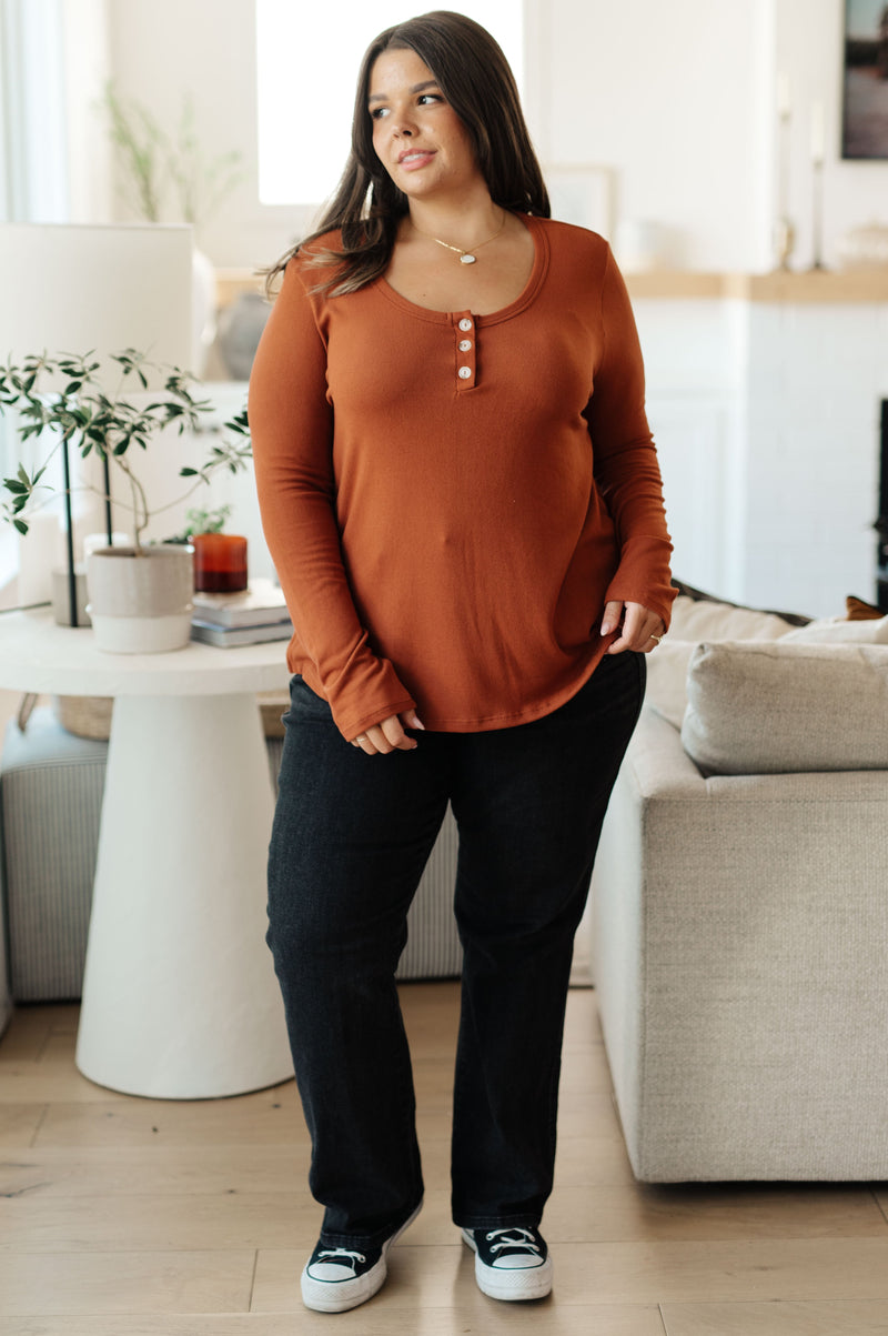 Feeling Better Scoop Neck Top - Maple Row Boutique 
