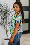 Fielding Questions Floral Top - Maple Row Boutique