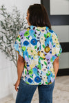 Fielding Questions Floral Top - Maple Row Boutique