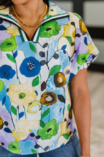 Fielding Questions Floral Top - Maple Row Boutique