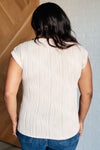 Flow With Me Embossed Top - Maple Row Boutique 
