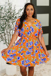 Frock Star V-Neck Skort Dress - Maple Row Boutique