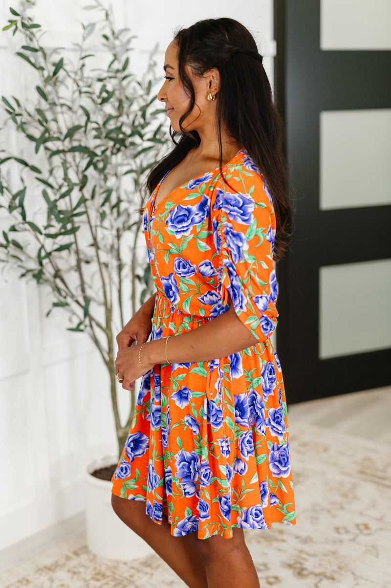 Frock Star V-Neck Skort Dress - Maple Row Boutique
