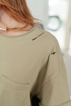 Future Ex-Boyfriend Distressed T-Shirt - Maple Row Boutique