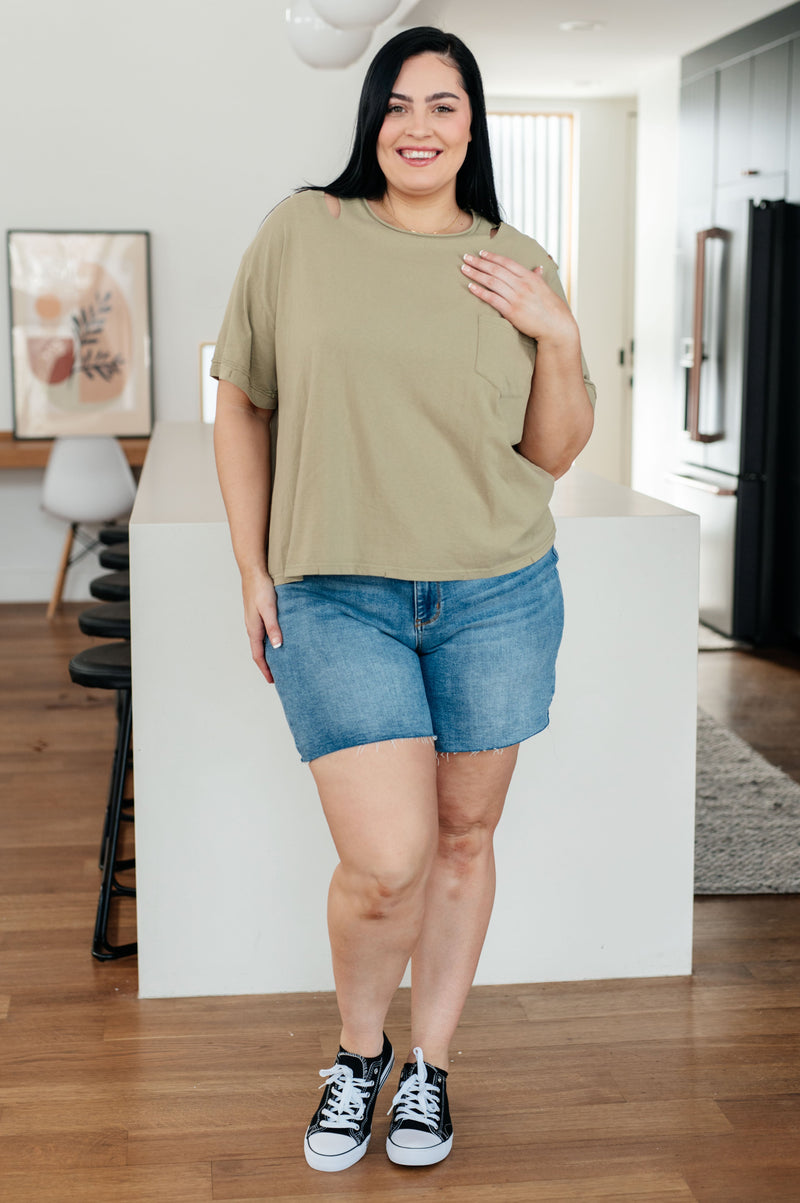 Future Ex-Boyfriend Distressed T-Shirt - Maple Row Boutique