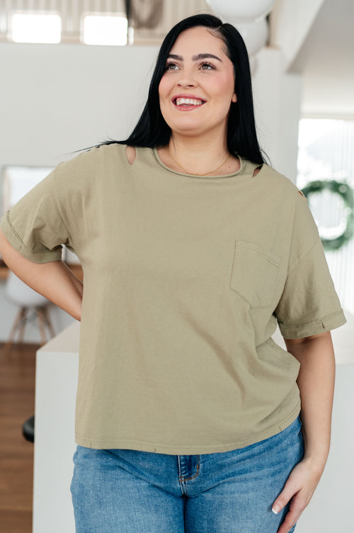 Future Ex-Boyfriend Distressed T-Shirt - Maple Row Boutique