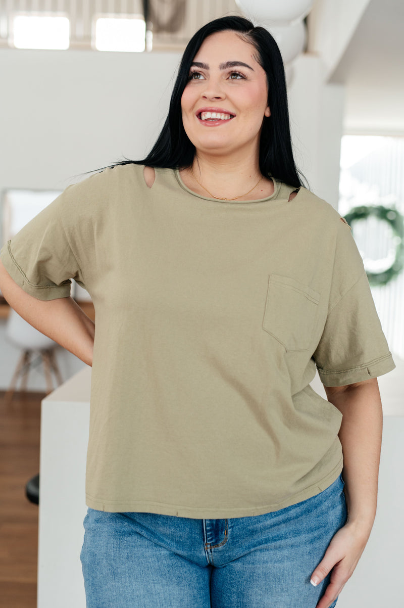 Future Ex-Boyfriend Distressed T-Shirt - Maple Row Boutique