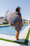 Luxury Beach Towel in Bird Of Paradise - Maple Row Boutique 