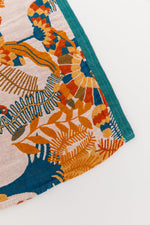 Luxury Beach Towel in Bird Of Paradise - Maple Row Boutique 