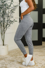 Giving the Run Around Joggers in Gray - Maple Row Boutique
