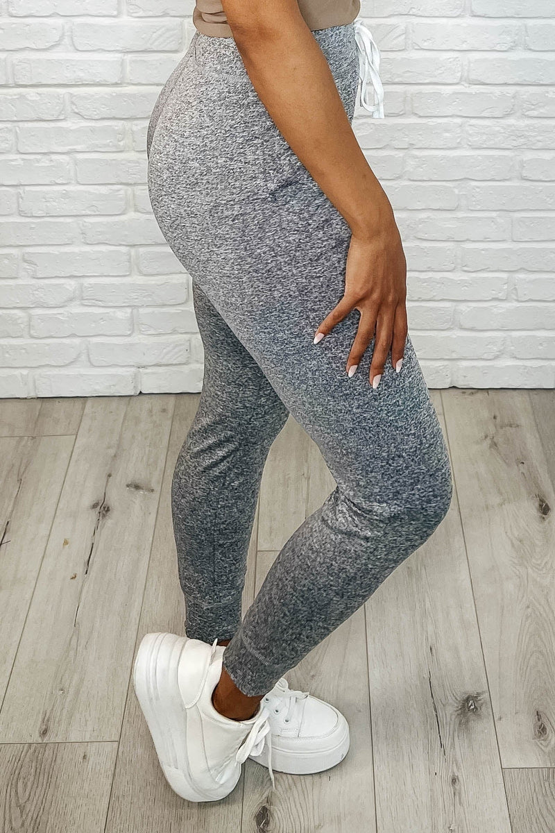 Giving the Run Around Joggers in Gray - Maple Row Boutique
