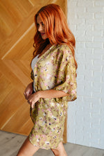 Go Anywhere Floral Kimono - Maple Row Boutique