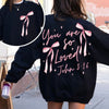 You Are So Loved Graphic Sweatshirt - Maple Row Boutique
