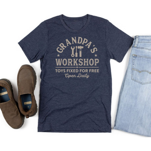 PREORDER: Grandpa's Workshop Graphic Tee - Maple Row Boutique 