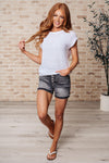 Here for More Open Knit Cap Sleeve Sweater - Maple Row Boutique