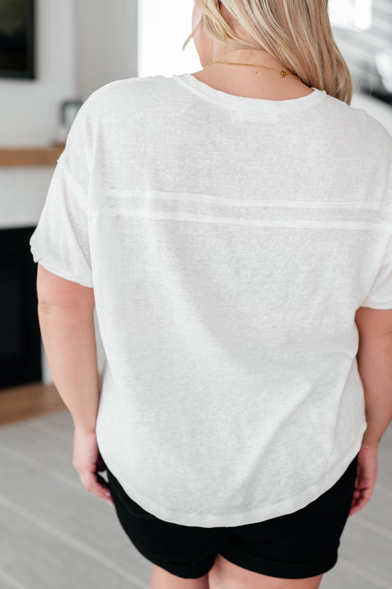 Hipster Henley Top - Maple Row Boutique