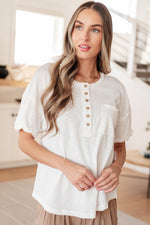 Hipster Henley Top - Maple Row Boutique
