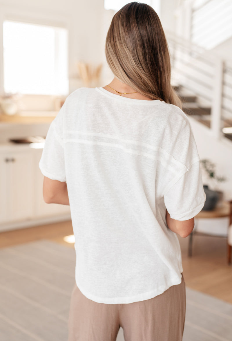 Hipster Henley Top - Maple Row Boutique