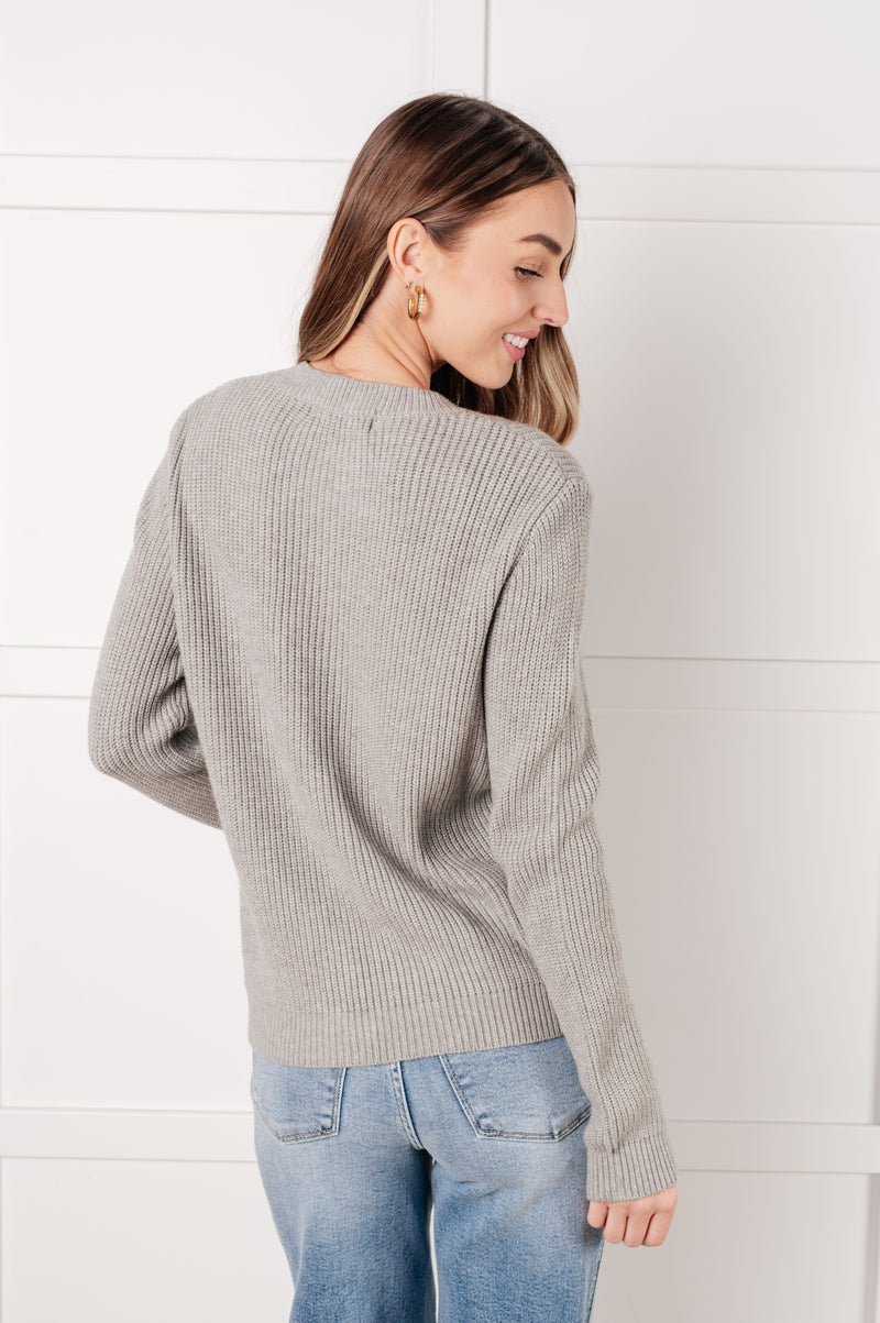 I Don't Know Why Bow Front Cardigan - Maple Row Boutique