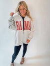 BAMA Sweatshirt Cardigan - Maple Row Boutique