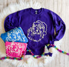 Santa Puff Ink Brights Sweatshirt