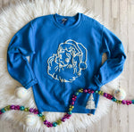 Santa Puff Ink Brights Sweatshirt
