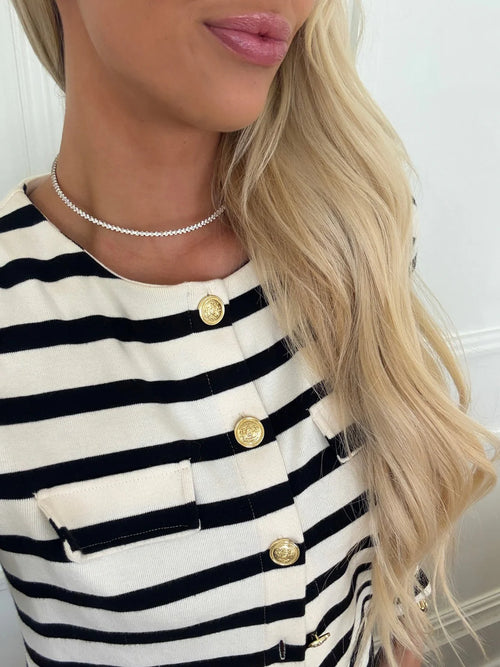 LUXE TENNIS NECKLACE Preorder