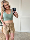 Ultra Soft Brami In Sage - Maple Row Boutique 