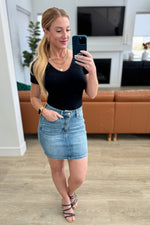 Haley High Rise Control Top Skirt - Maple Row Boutique