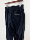 High Waisted Jogger Pants With Pockets In Black - Maple Row Boutique 