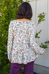 I Think I Can V-Neck Floral Top - Maple Row Boutique 
