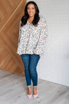 I Think I Can V-Neck Floral Top - Maple Row Boutique 