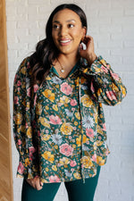 Ideal Ideas Floral Blouse - Maple Row Boutique 