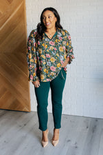 Ideal Ideas Floral Blouse - Maple Row Boutique 