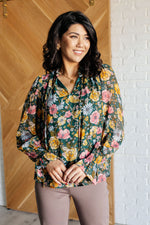 Ideal Ideas Floral Blouse - Maple Row Boutique 