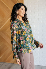 Ideal Ideas Floral Blouse - Maple Row Boutique 