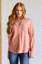 If You Want Forever Ribbed Knit Pullover - Maple Row Boutique 