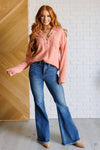 If You Want Forever Ribbed Knit Pullover - Maple Row Boutique 
