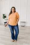 It Figures Scoop Neck Top - Maple Row Boutique