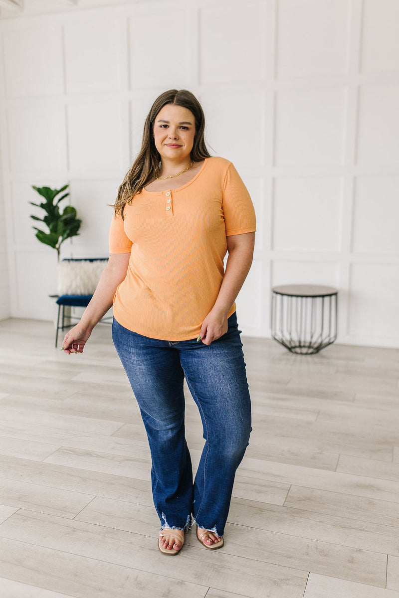 It Figures Scoop Neck Top - Maple Row Boutique