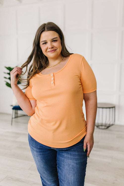 It Figures Scoop Neck Top - Maple Row Boutique
