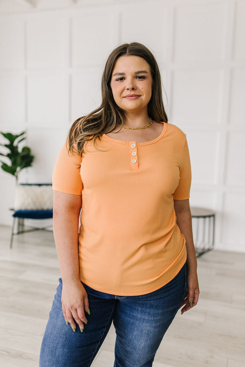 It Figures Scoop Neck Top - Maple Row Boutique