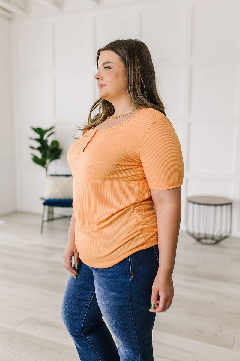 It Figures Scoop Neck Top - Maple Row Boutique