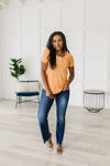 It Figures Scoop Neck Top - Maple Row Boutique
