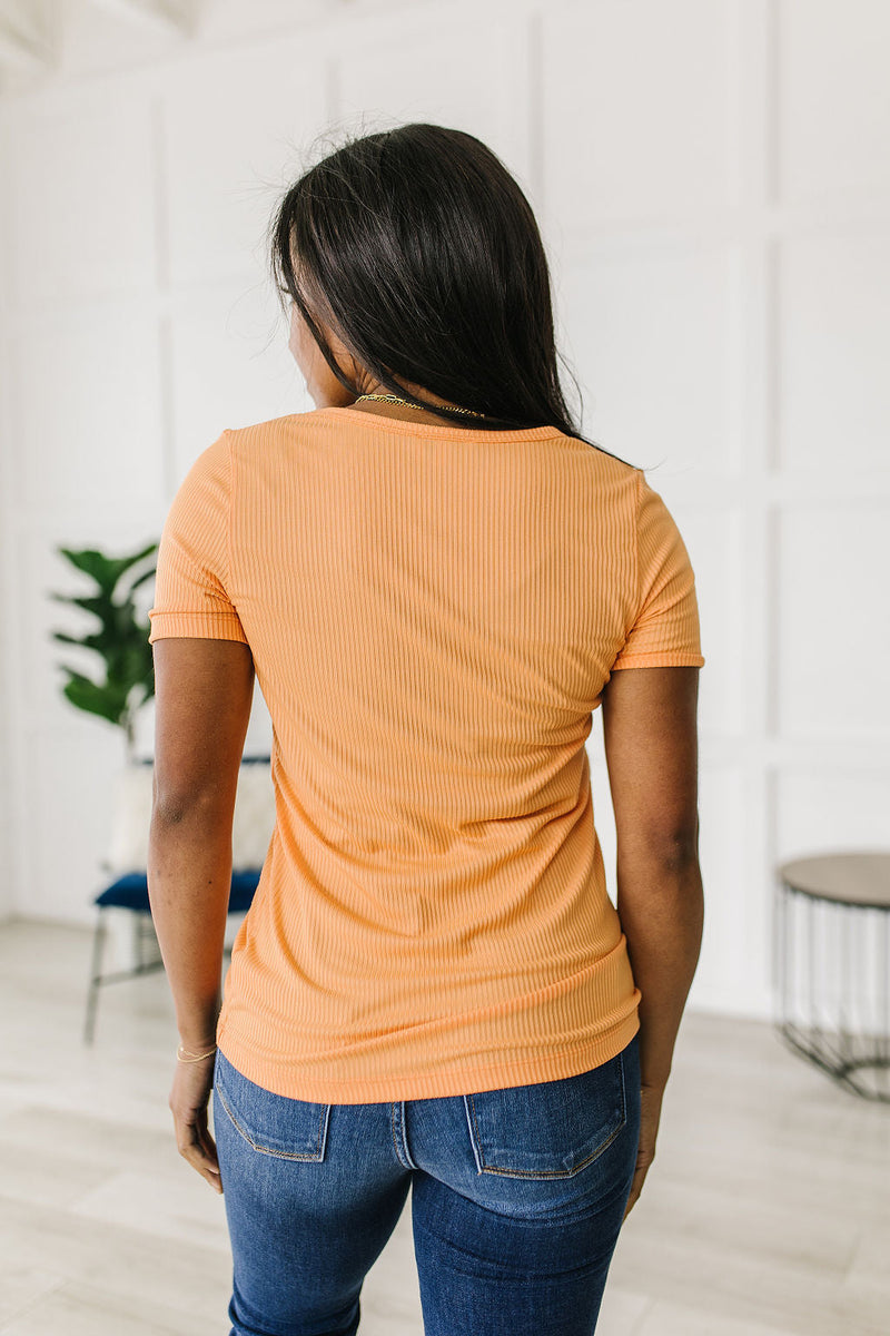It Figures Scoop Neck Top - Maple Row Boutique