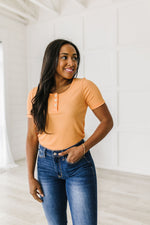 It Figures Scoop Neck Top - Maple Row Boutique